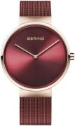 Bering Herrklocka 14539-363 Röd/Stål Ø39 mm