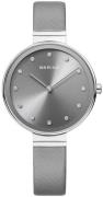 Bering Damklocka 12034-609 Classic Grå/Satin Ø34 mm