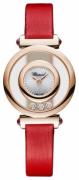 Chopard Damklocka 204780-5201 Happy Diamonds Icons Vit/Satin Ø25.8 mm