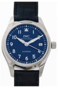 IWC Herrklocka IW324008 Pilots Classic Blå/Läder Ø36 mm