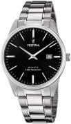 Festina Herrklocka F20511-4 Svart/Stål Ø39 mm