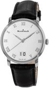 Blancpain Herrklocka 6669-1127-55B Villeret Vit/Läder Ø40 mm