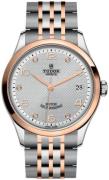 Tudor 1926 M91451-0002 Silverfärgad/Roséguldstonat stål Ø36 mm