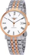 Longines Herrklocka L4.810.5.11.7 Elegant Vit/18 karat roséguld Ø37