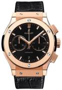 Hublot Herrklocka 521.OX.1181.LR Classic Fusion Svart/Läder Ø45 mm