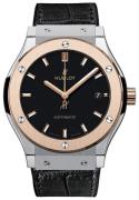 Hublot Herrklocka 511.NO.1181.LR Classic Fusion Svart/Läder Ø45 mm