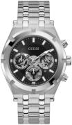 Guess Herrklocka GW0260G1 Svart/Stål Ø44 mm