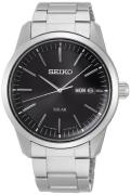 Seiko Herrklocka SNE527P1 Solar Svart/Stål Ø40 mm