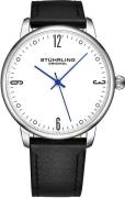 Stührling Original Herrklocka 3997B.1 Symphony Vit/Läder Ø40 mm