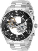 Invicta Herrklocka 34445 Pro Diver Skelettskuren/Stål Ø47 mm