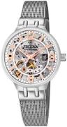 Festina Damklocka F20579-1 Mademoiselle Skelettskuren/Stål Ø32.5 mm