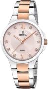 Festina Damklocka F20612-2 Mademoiselle Rosa/Roséguldstonat stål