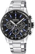 Festina Herrklocka F20560-5 Timeless Svart/Stål Ø45 mm