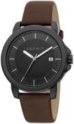 Esprit Herrklocka ES1G160L0035 Layer Svart/Läder Ø41 mm