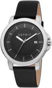 Esprit Herrklocka ES1G160L0015 Layer Svart/Läder Ø42 mm