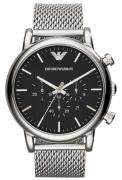 Emporio Armani Herrklocka AR1808 Luigi Svart/Stål Ø46 mm