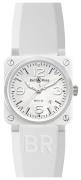 Bell & Ross Herrklocka BR0392-WH-C-SRB BR 03-92 Vit/Gummi