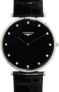 Longines Herrklocka L4.766.4.58.2 Grande Classique Svart/Läder Ø37