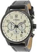 Citizen Herrklocka CA4425-10X Beige/Läder Ø43 mm