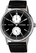 Citizen Herrklocka BU3020-15E Svart/Läder Ø41 mm