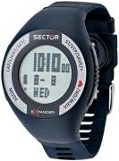 Sector Herrklocka R3251473002 Street LCD/Gummi Ø47 mm