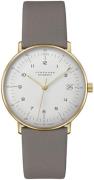 Junghans Damklocka 27/7108.02 Max Bill Vit/Läder Ø34 mm