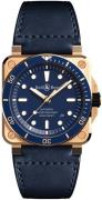 Bell & Ross Herrklocka BR-03-92-DIVER-BRONZE-BLUE Instruments