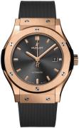 Hublot Herrklocka 542.OX.7081.RX Classic Fusion Grå/Gummi Ø42 mm