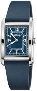 Oris 01 561 7783 4065-07 5 19 17 Rectangular Blå/Läder 38x25.5 mm