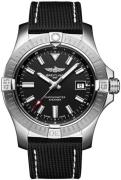 Breitling Herrklocka A17318101B1X2 Avenger Automatic 43 Svart/Läder