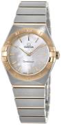 Omega Damklocka 131.20.28.60.05.002 Constellation Quartz 28Mm Vit/18