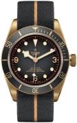 Tudor Herrklocka M79250BA-0002 Black Bay Grå/Textil Ø43 mm