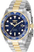 Invicta Herrklocka 33254 Pro Diver Blå/Gulguldtonat stål Ø42 mm