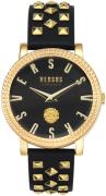 Versus by Versace Damklocka VSPEU0219 Pigalle Svart/Gulguldtonat