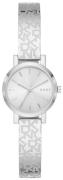 DKNY Damklocka NY2882 Soho Silverfärgad/Stål Ø24 mm