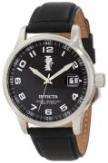 Invicta Herrklocka 12822 I-Force Svart/Läder Ø44 mm