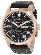 Invicta Herrklocka 11195 Specialty Svart/Läder Ø48 mm