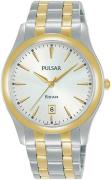 Pulsar Herrklocka PG8314X1 Classic Vit/Gulguldtonat stål Ø38 mm