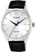 Citizen Herrklocka NJ0110-18A Vit/Läder Ø40 mm