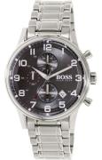 Hugo Boss Herrklocka 1513181 Aeroliner Svart/Stål Ø44 mm