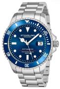 Stührling Original Herrklocka 883.02 Aquadiver Blå/Stål Ø42 mm