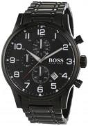 Hugo Boss Herrklocka 1513180 Aeroliner Svart/Stål Ø44 mm