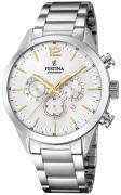 Festina Herrklocka F20343-1 Sport Silverfärgad/Stål Ø44 mm