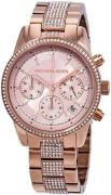 Michael Kors Damklocka MK6485 Ritz Roséguldstonad/Roséguldstonat