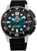 Orient Herrklocka RA-AC0L04L00B M-Force Grön/Gummi Ø45 mm