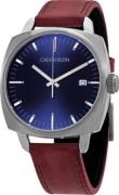 Calvin Klein K9N111ZN Blå/Läder Ø39 mm