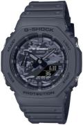 Casio Herrklocka GA-2100CA-8AER G-Shock Grå/Resinplast Ø45.4 mm