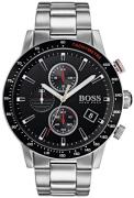 Hugo Boss Herrklocka 1513509 Rafale Svart/Stål Ø45 mm