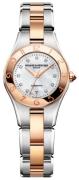 Baume & Mercier Damklocka MOA10114 LINEA Vit/18 karat roséguld