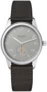 Nomos Glashütte N-727 Club Grå/Läder Ø36 mm